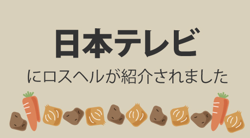 日本テレビにロスヘルが紹介されました