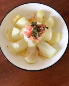 玉ねぎ蒸し