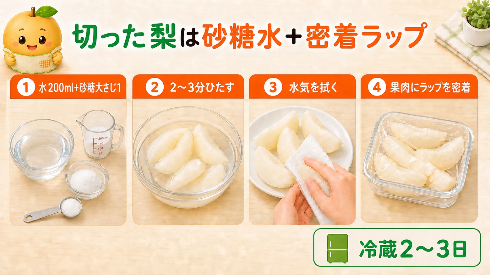 梨 の 保存