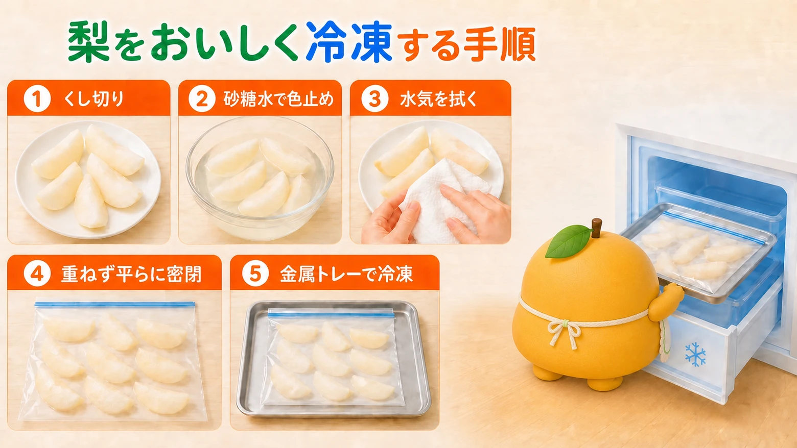 梨 の 保存