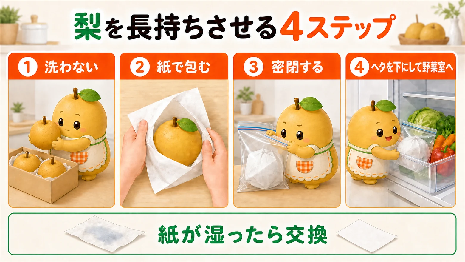 梨 の 保存