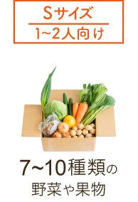 Sサイズの価格|月額1,847円（税込）　4か月目以降：2,052円（税込）